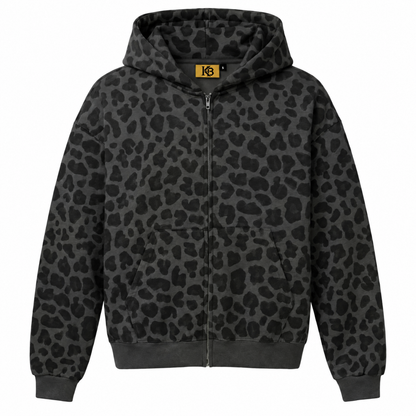 KB™ Leopar Zip Hoodie