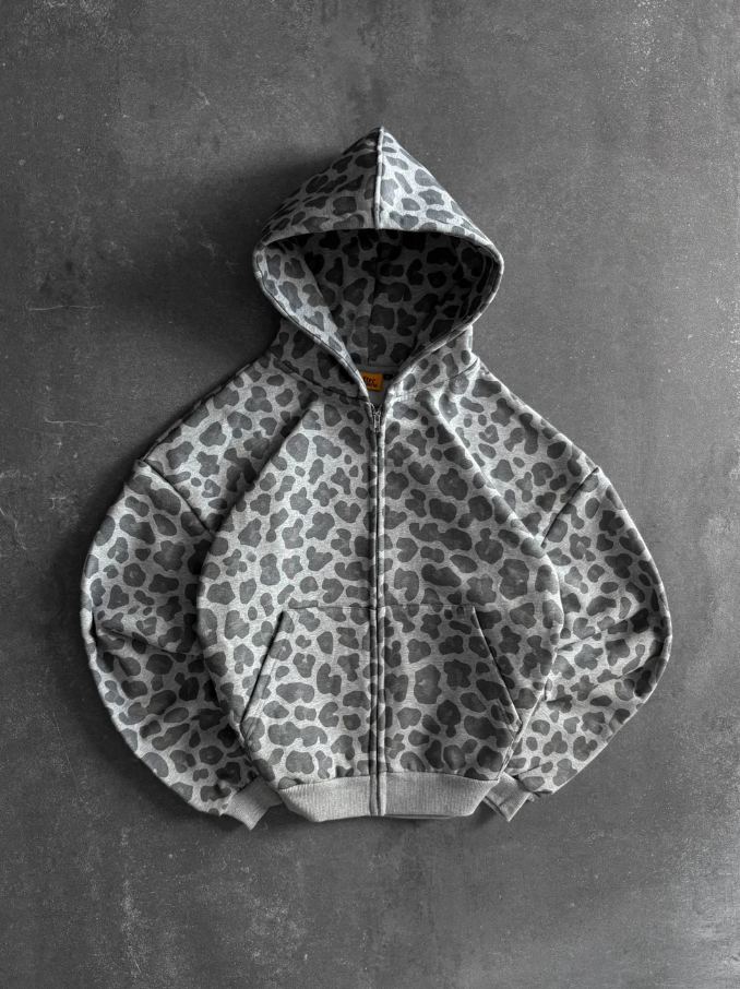 KB™ Leopar Zip Hoodie